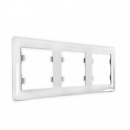 Рамка 3-х секц. белая Camelya 27241.1230.04